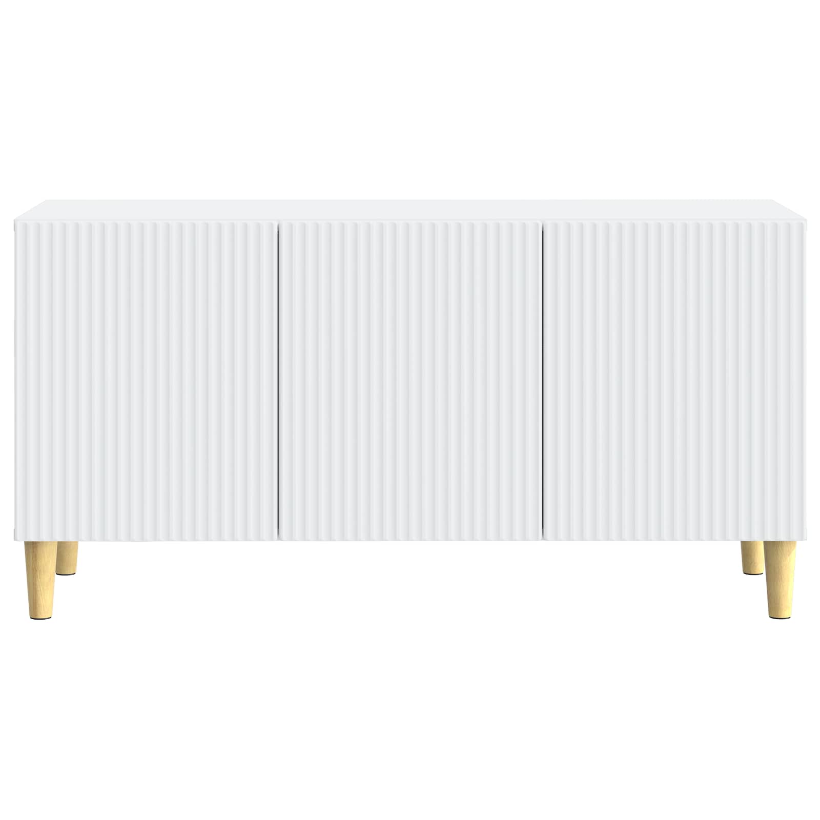 TV Cabinet White 99 x 34.5 x 50 cm Engineered Wood