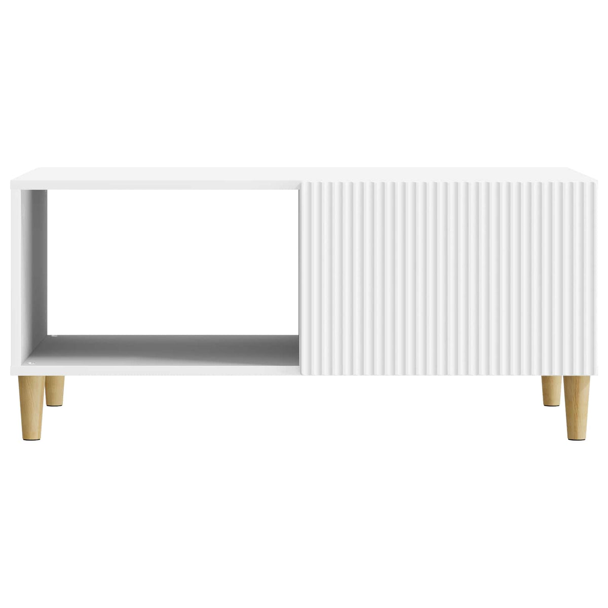 Coffee Table White 90 x 50 x 40 cm Engineered Wood
