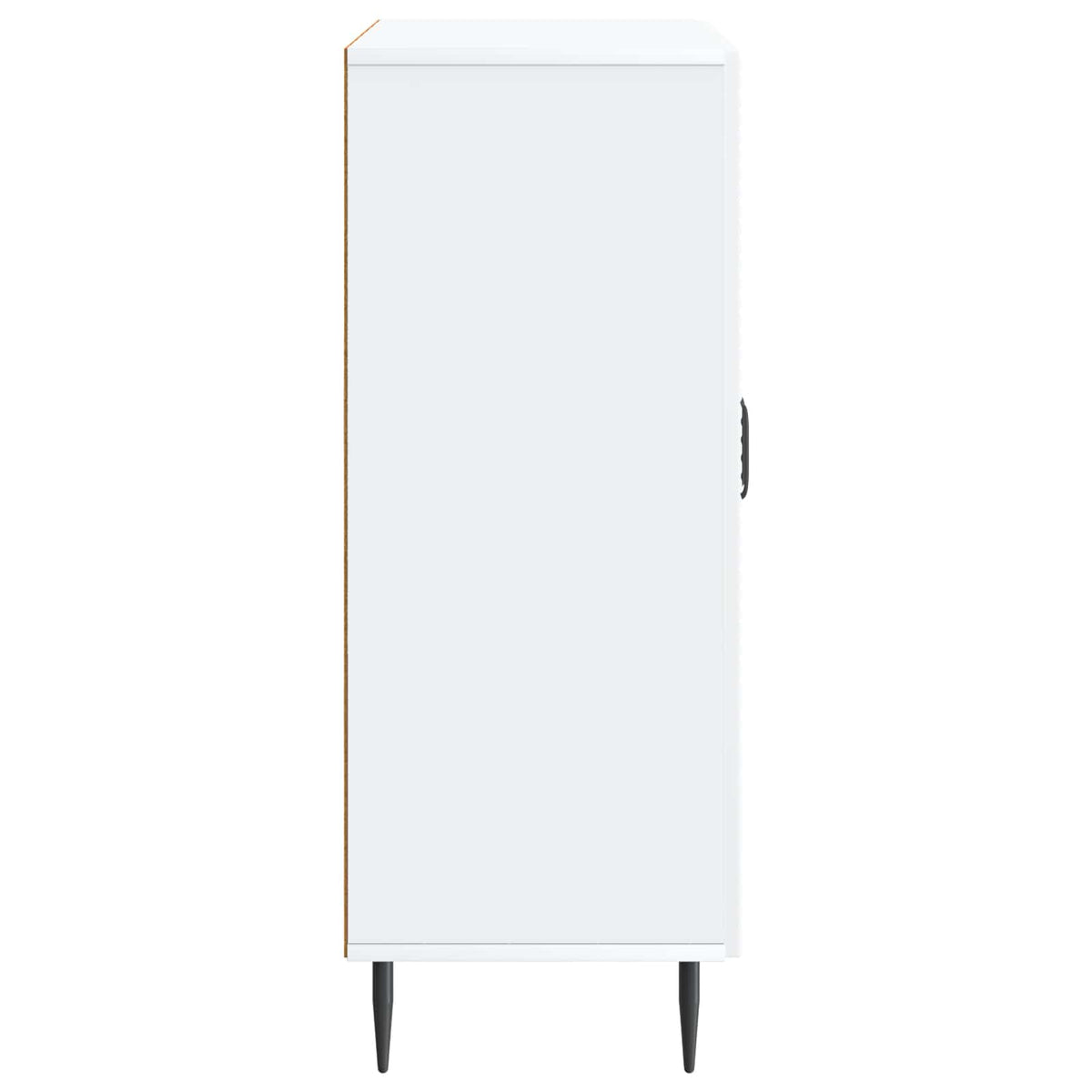 Sideboard White 66 x 34.5 x 89.5 cm Engineered Wood