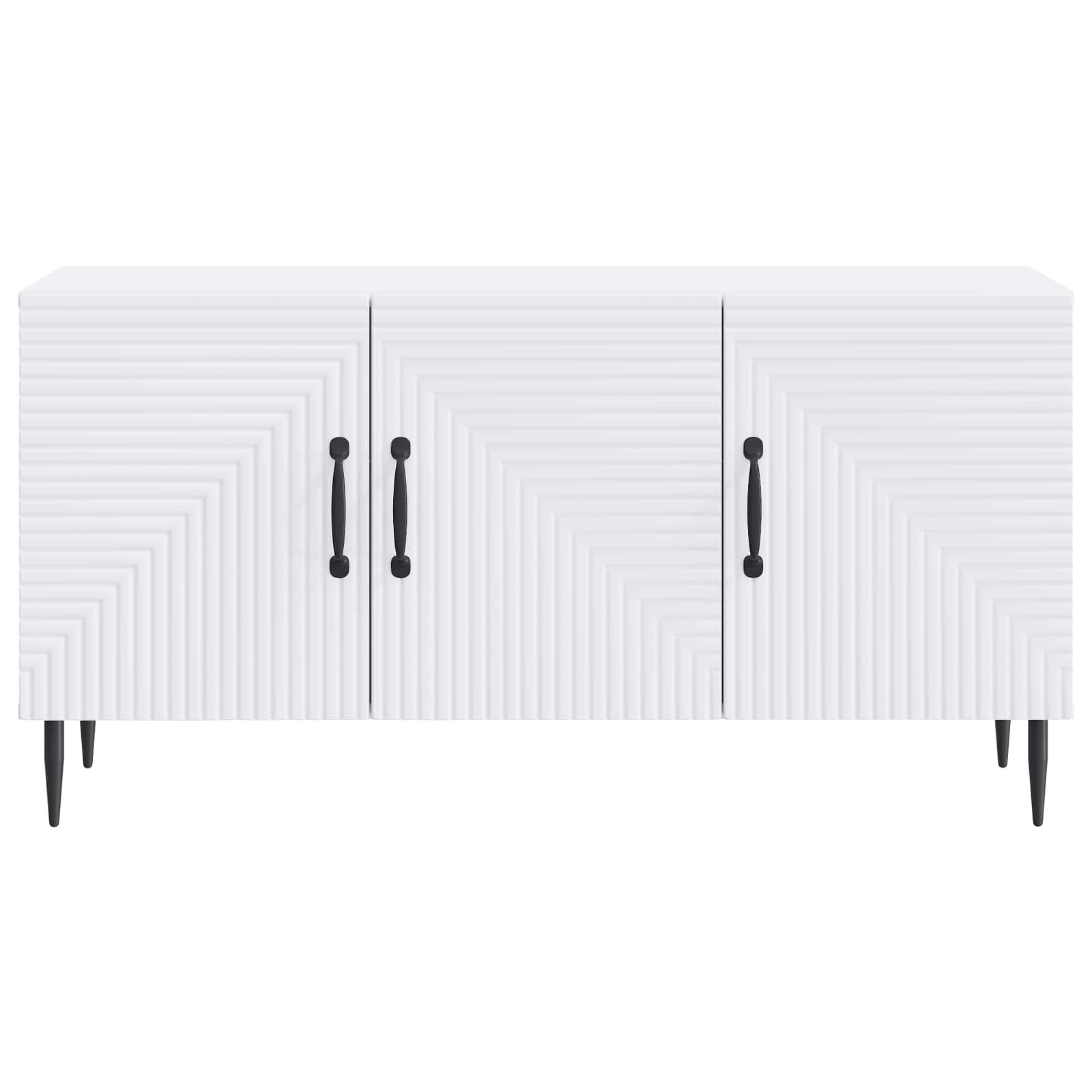 TV Cabinet White 99 x 34.5 x 50 cm Engineered Wood