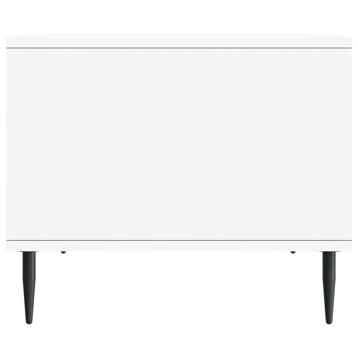 Coffee Table White 90 x 50 x 40 cm Engineered Wood