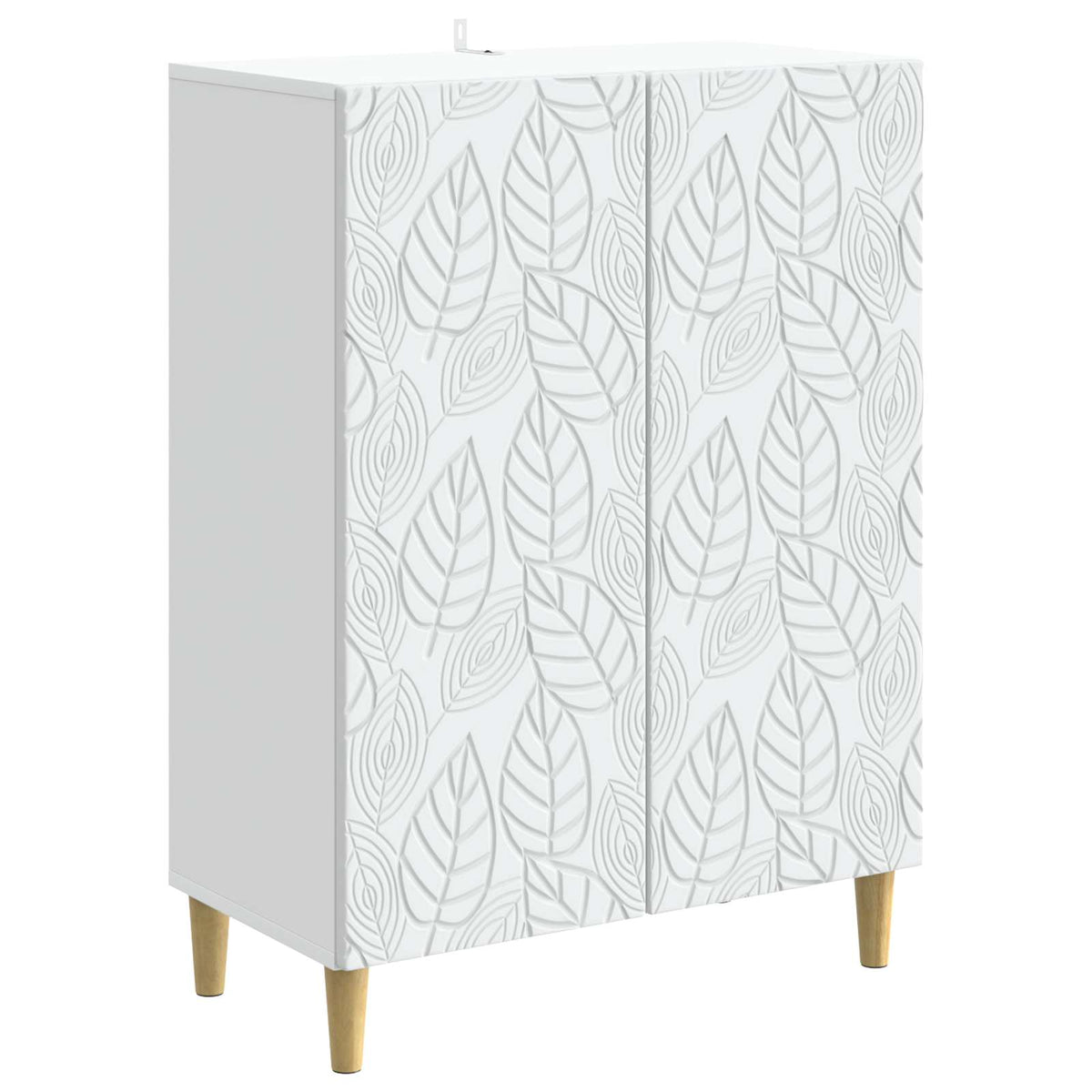 Sideboard White 66 x 34.5 x 90 cm Engineered Wood