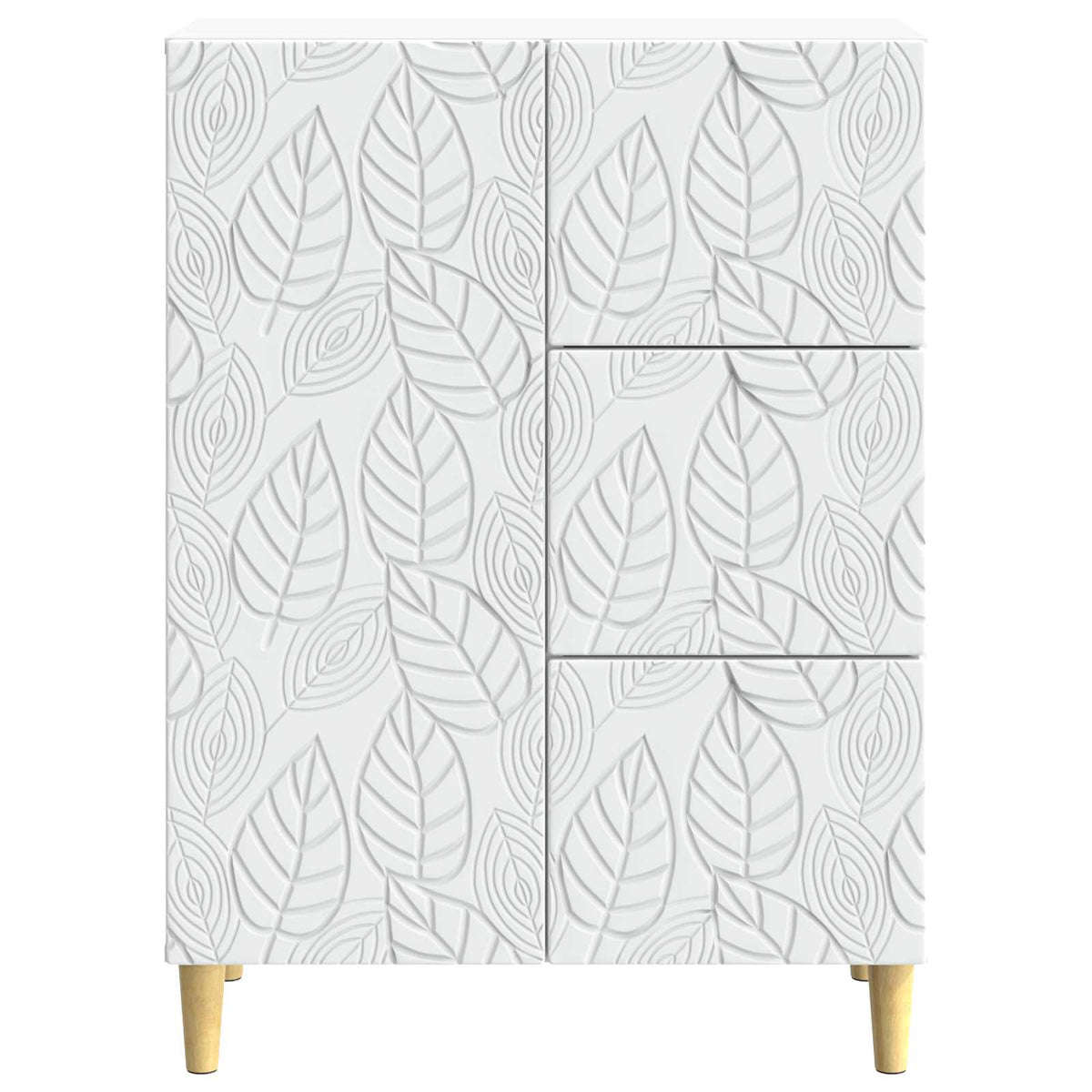 Sideboard White 66 x 34.5 x 90 cm Engineered Wood