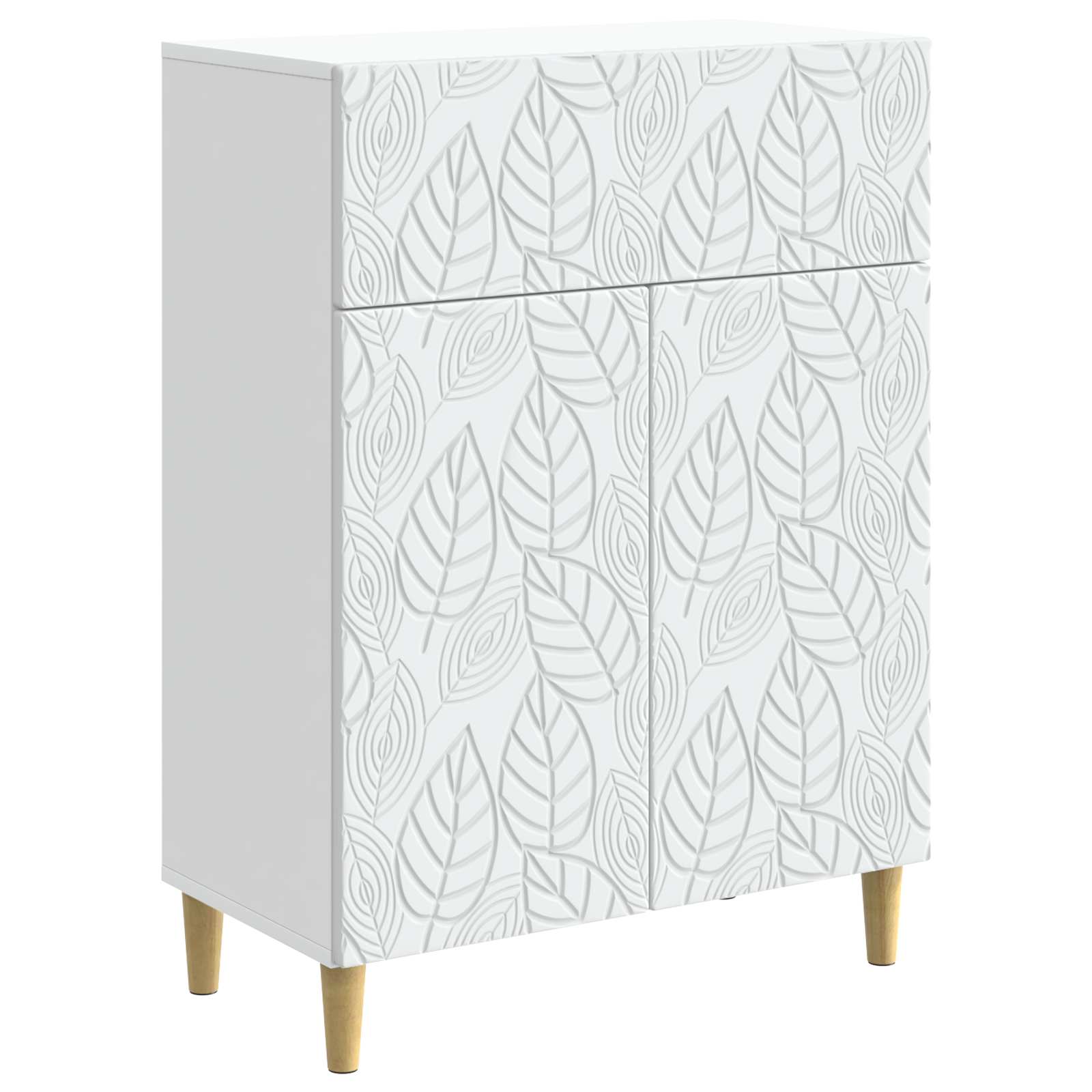 Sideboard White 66 x 34.5 x 90 cm Engineered Wood