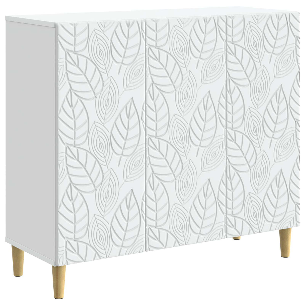 Sideboard White 89 x 34.5 x 80 cm Engineered Wood