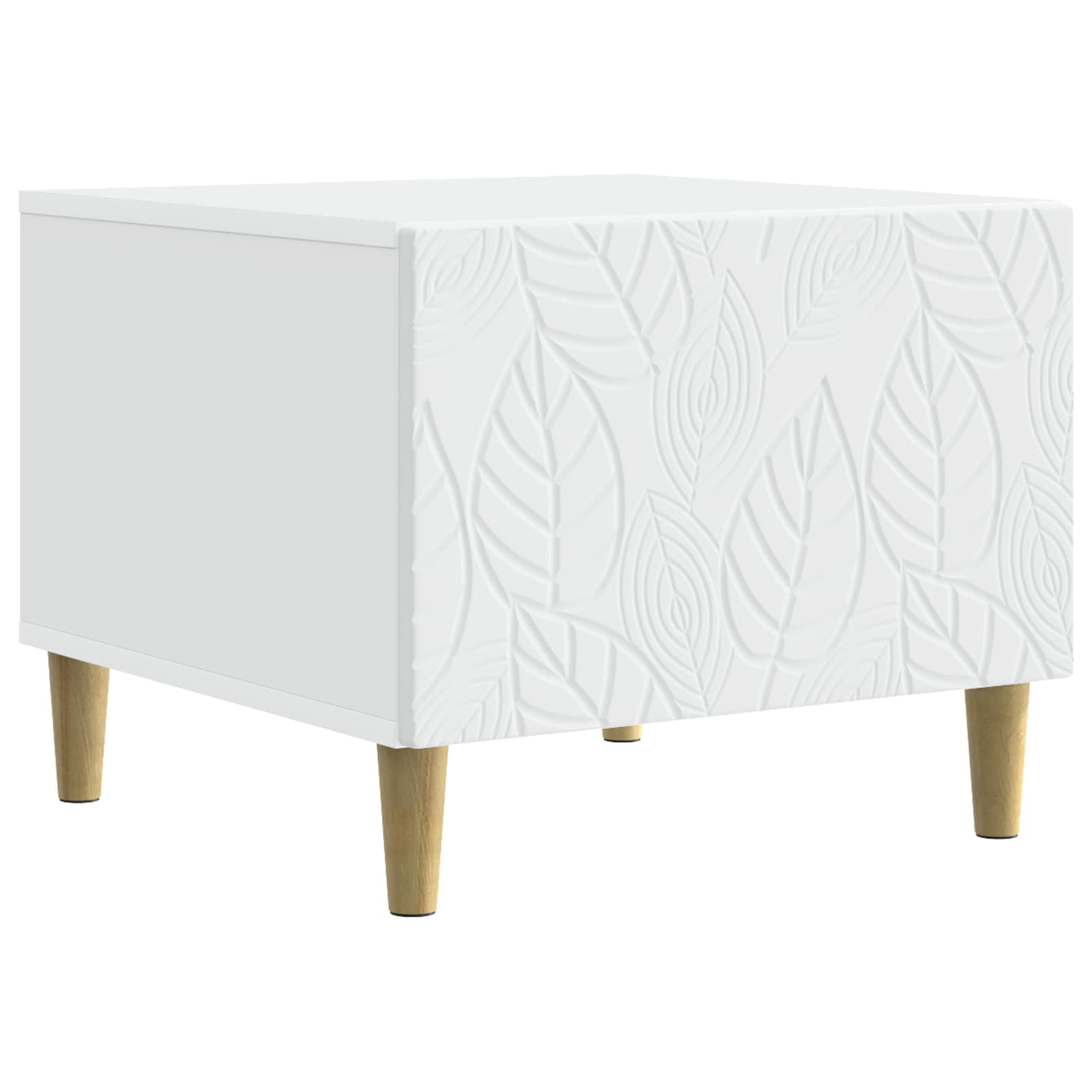 Coffee Table White 50 x 49 x 40 cm Engineered Wood