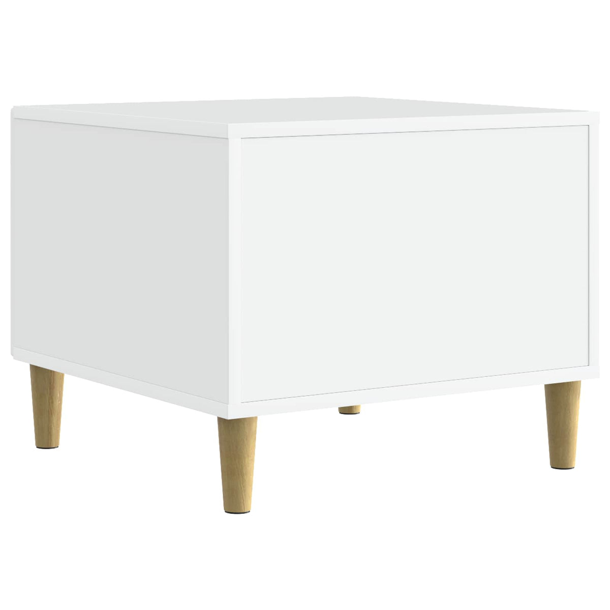Coffee Table White 50 x 49 x 40 cm Engineered Wood