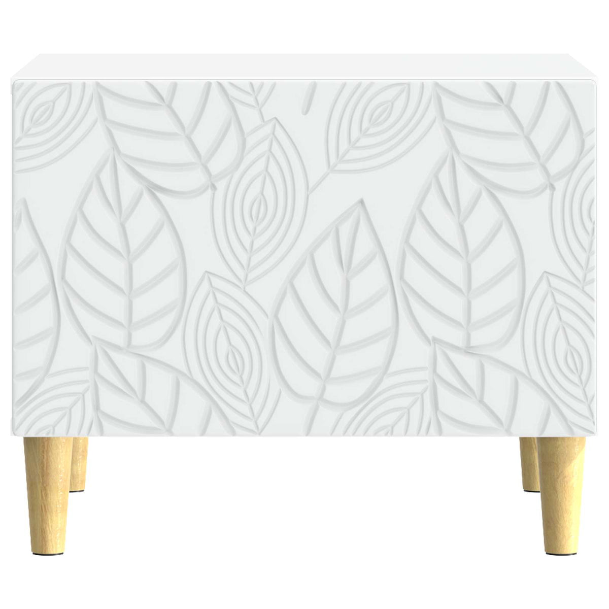 Coffee Table White 50 x 49 x 40 cm Engineered Wood