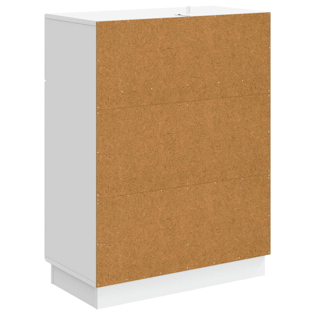 Sideboard with Drawer White 66 x 34.5 x 87 cm Engineered Wood