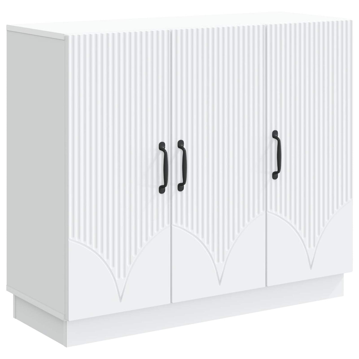 Sideboard White 89 x 34.5 x 77 cm Engineered Wood