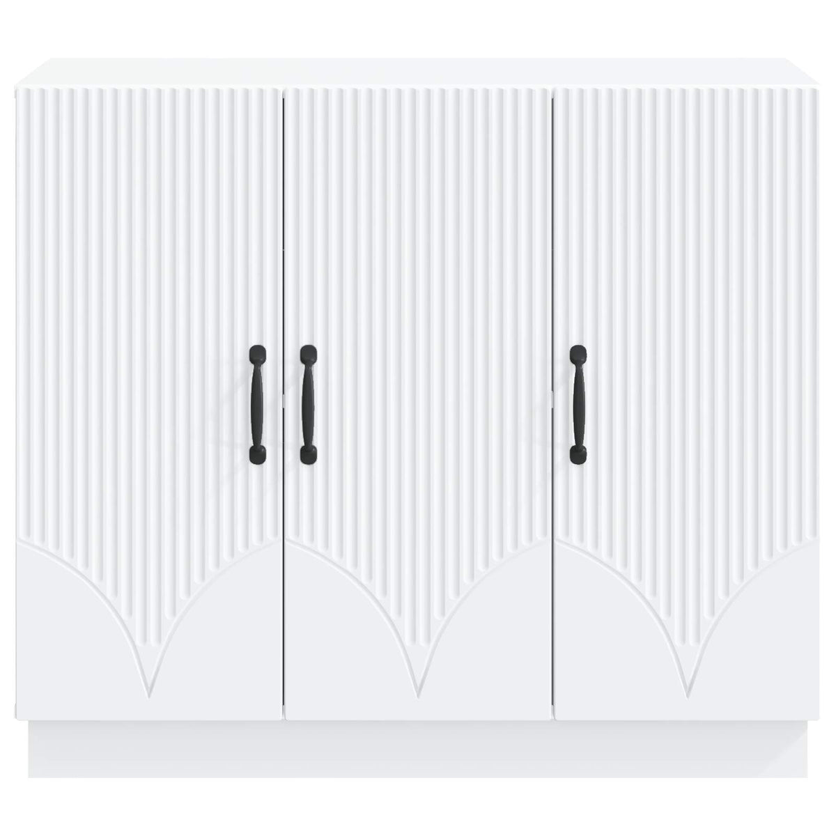 Sideboard White 89 x 34.5 x 77 cm Engineered Wood