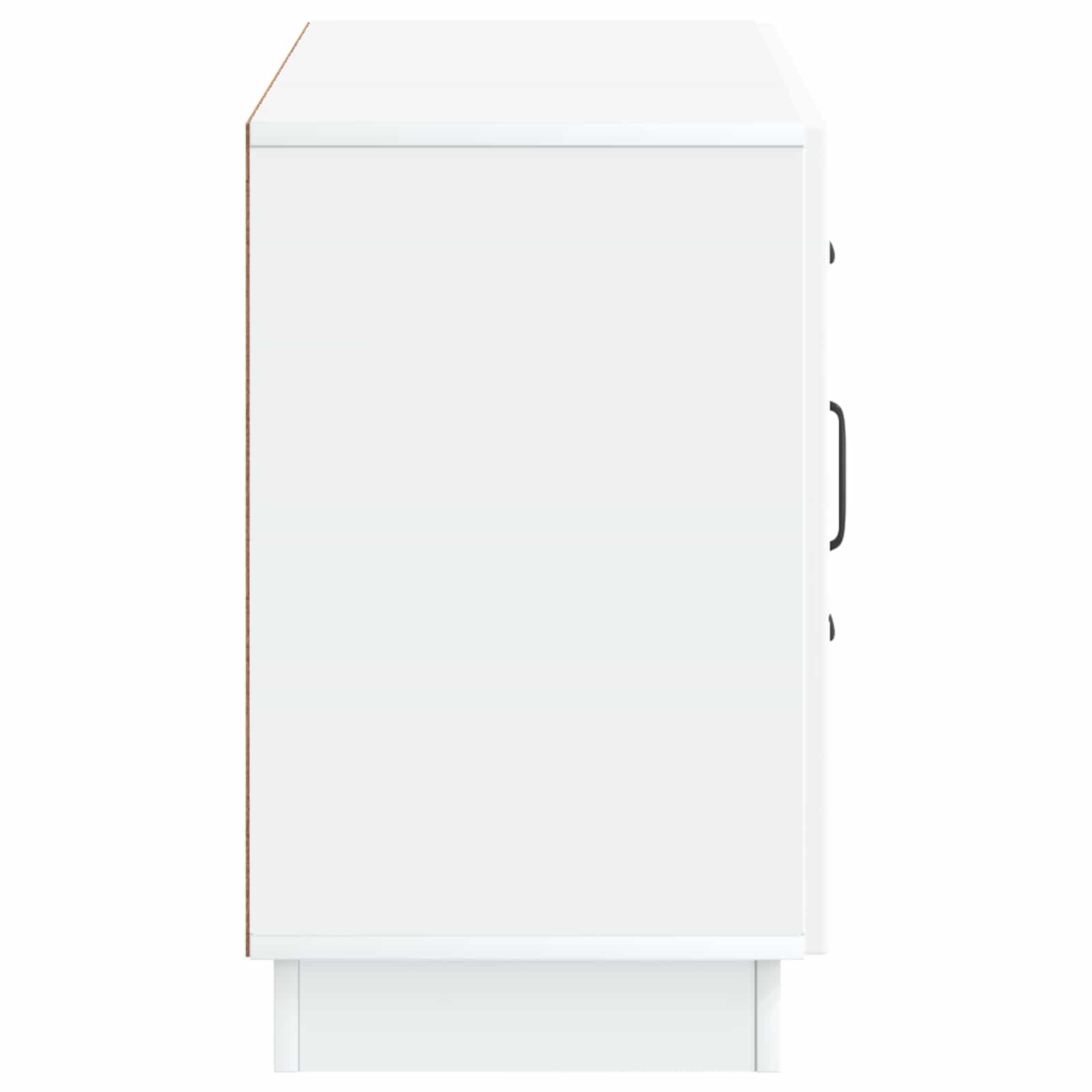 Sideboard with Drawer White 89 x 34.5 x 57 cm Engineered Wood