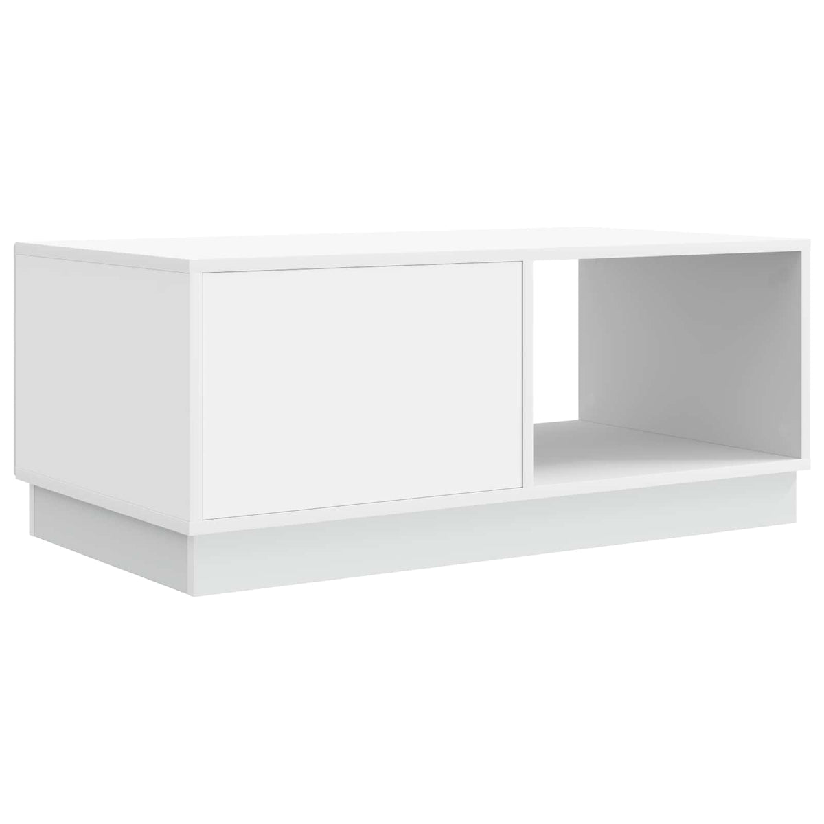 Coffee Table White 90 x 50 x 37 cm Engineered Wood