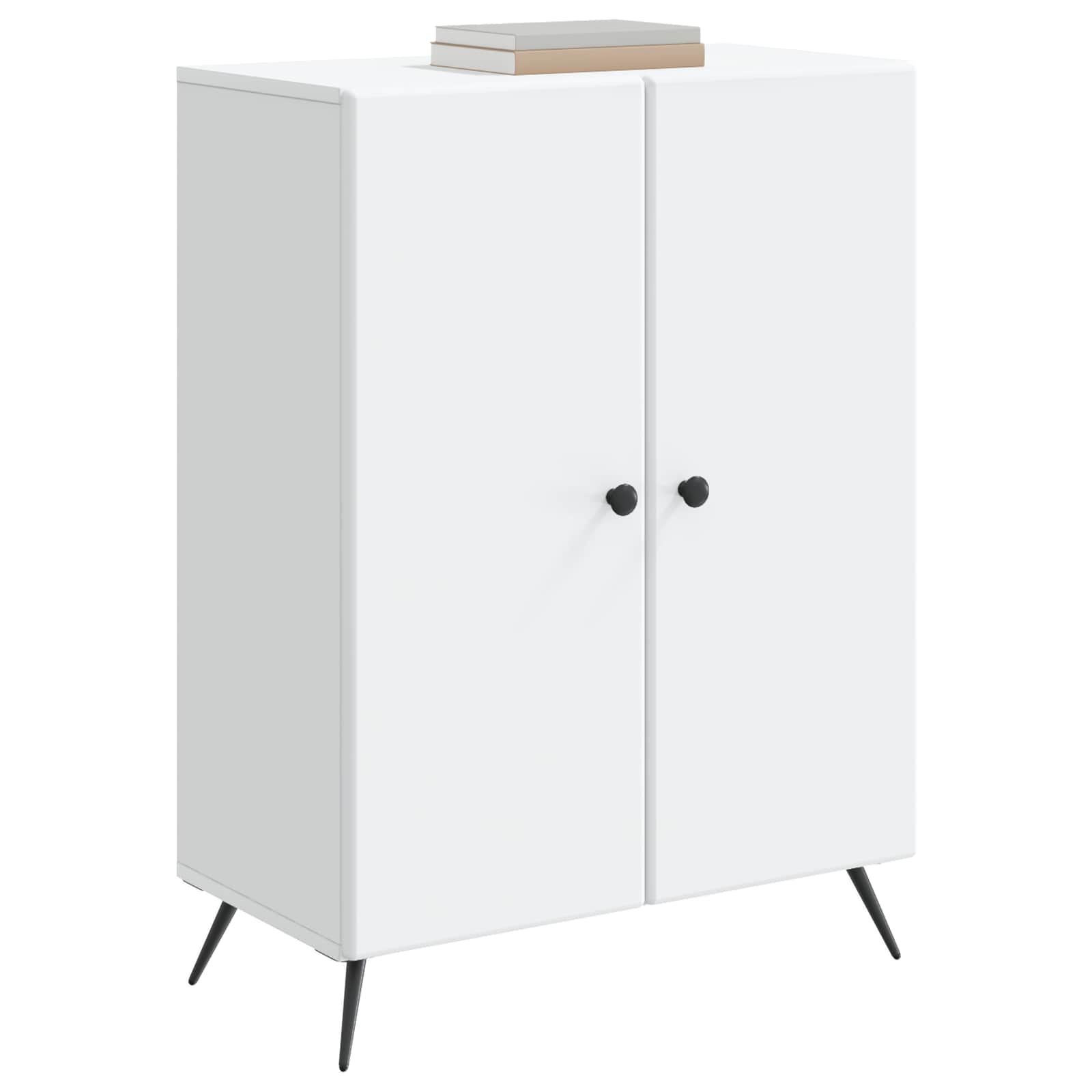 Sideboard White 66 x 34.5 x 90 cm Engineered Wood