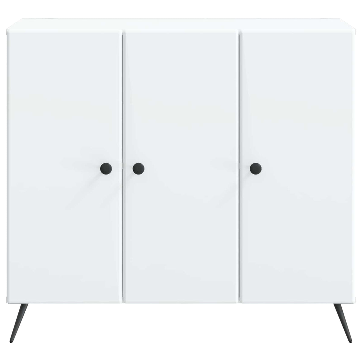 Sideboard White 89 x 34.5 x 80 cm Engineered Wood