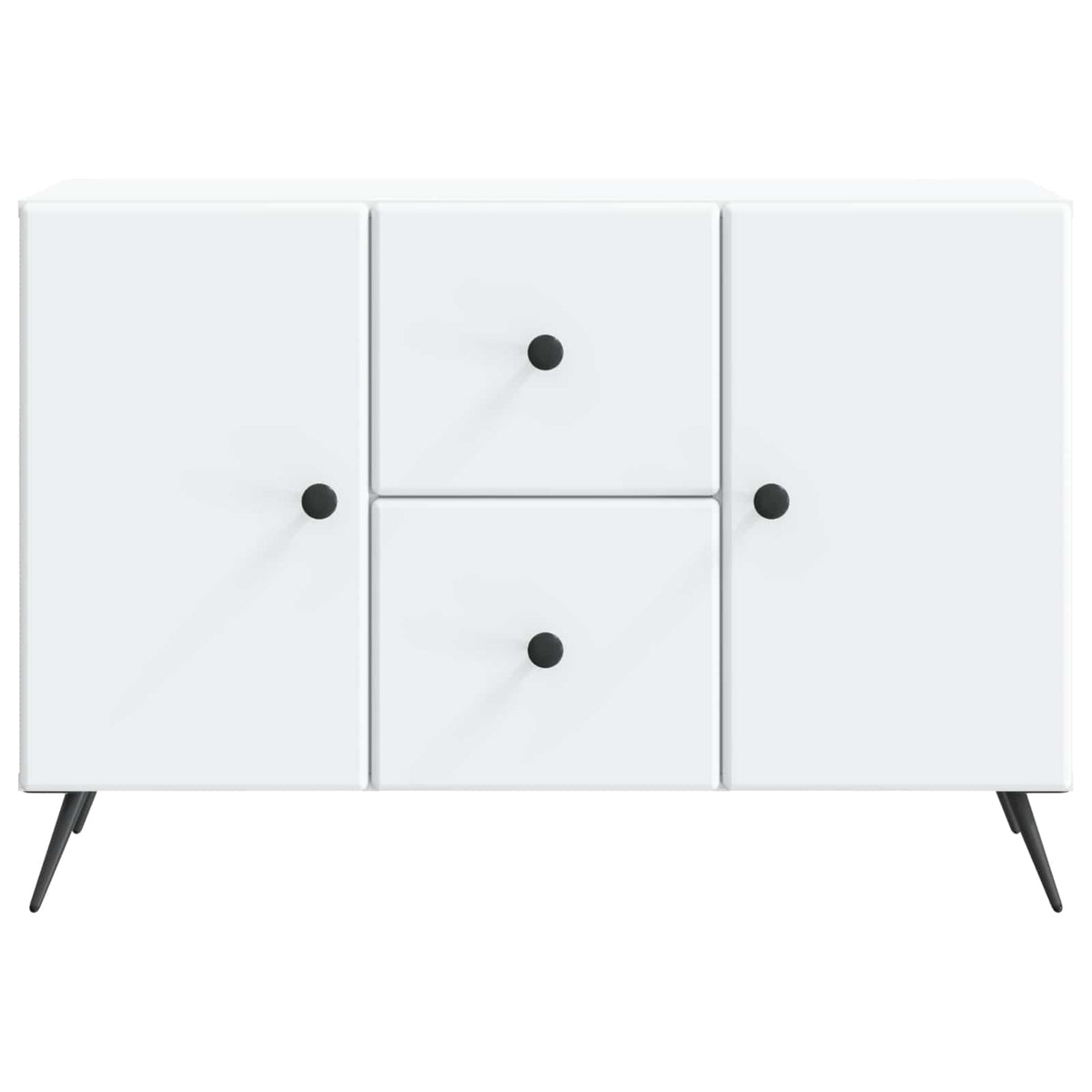 Sideboard with Drawer White 89 x 34.5 x 60 cm Engineered Wood