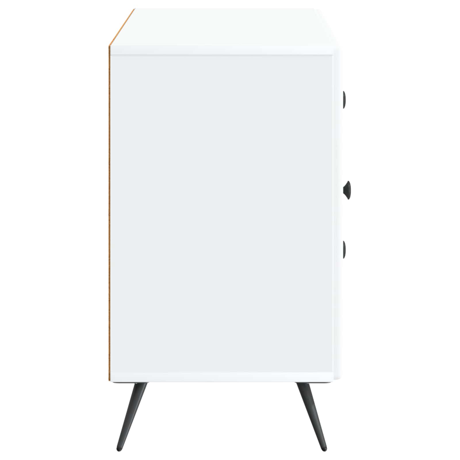 Sideboard with Drawer White 89 x 34.5 x 60 cm Engineered Wood
