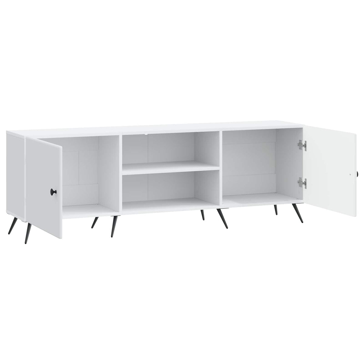 TV Cabinet White 150 x 31 x 50 cm Engineered Wood