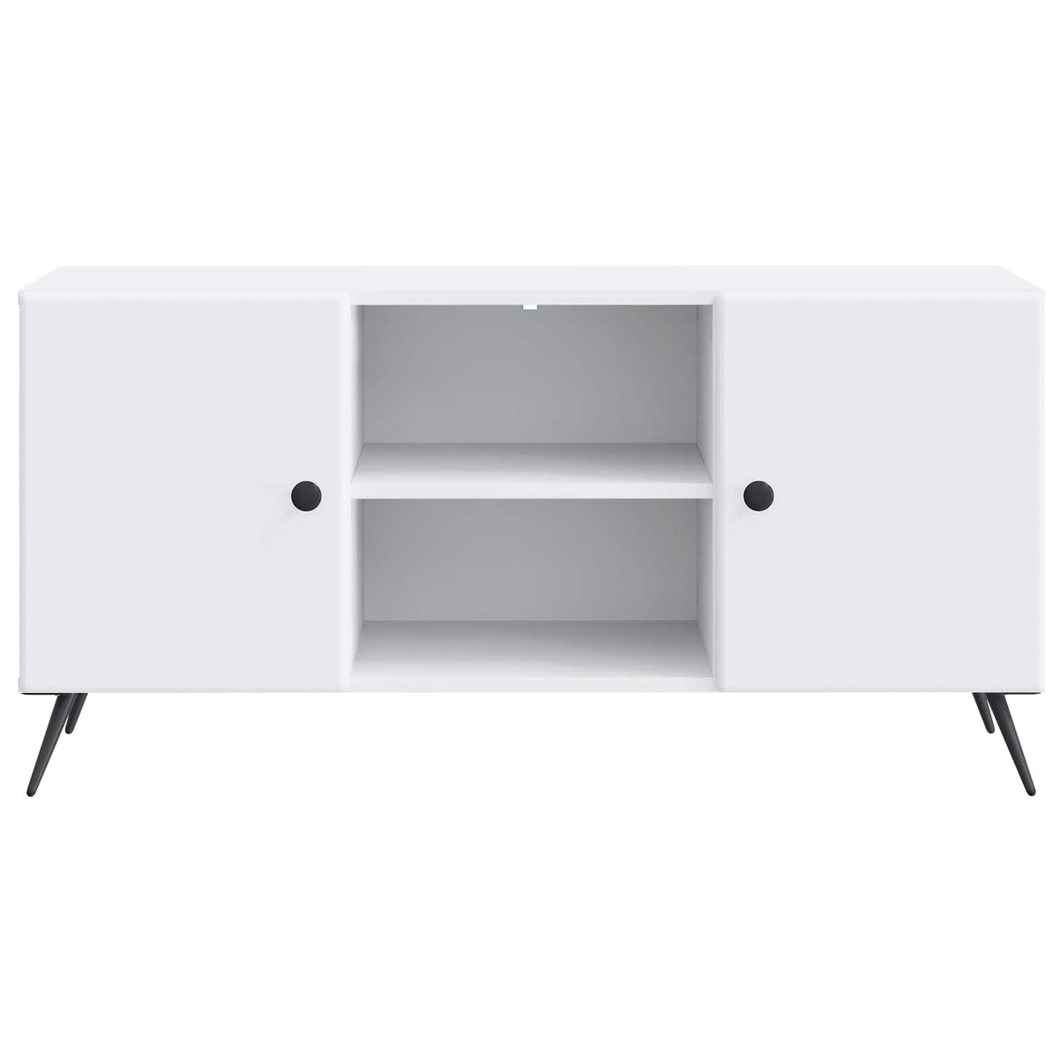 TV Cabinet White 102 x 34.5 x 50 cm Engineered Wood
