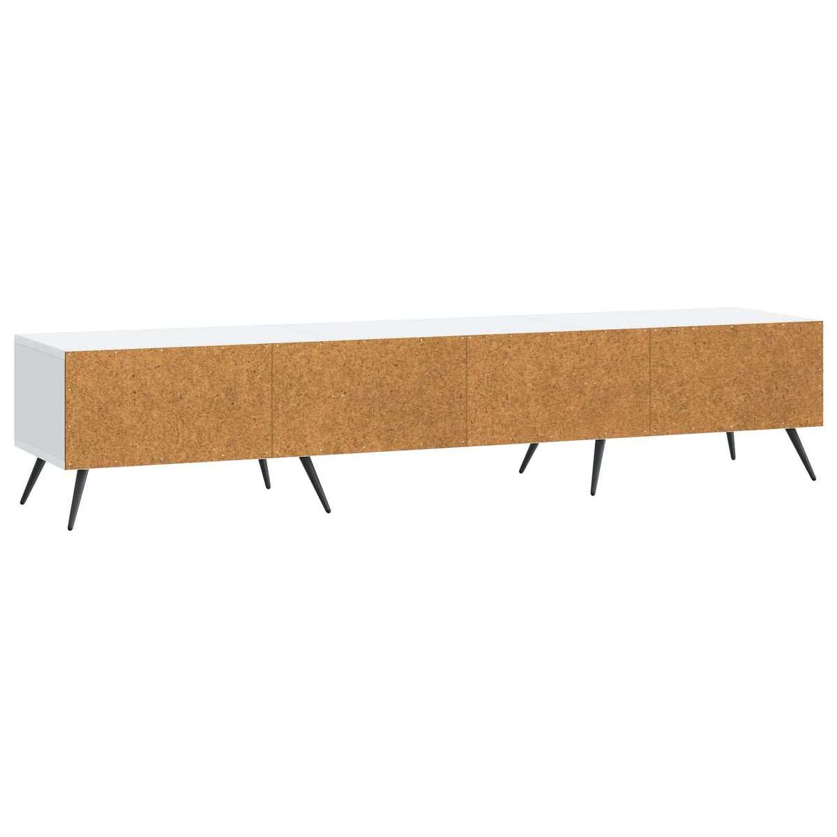 TV Cabinet with Drawer White 147 x 34.5 x 30 cm Engineered Wood