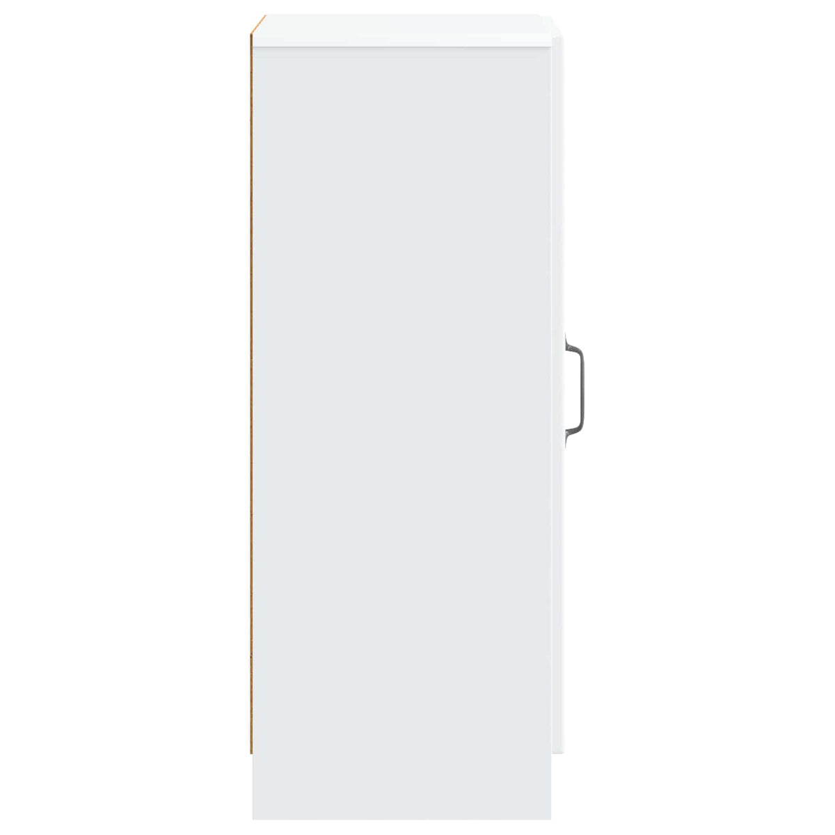 Sideboard White 33 x 34.5 x 87 cm Engineered Wood