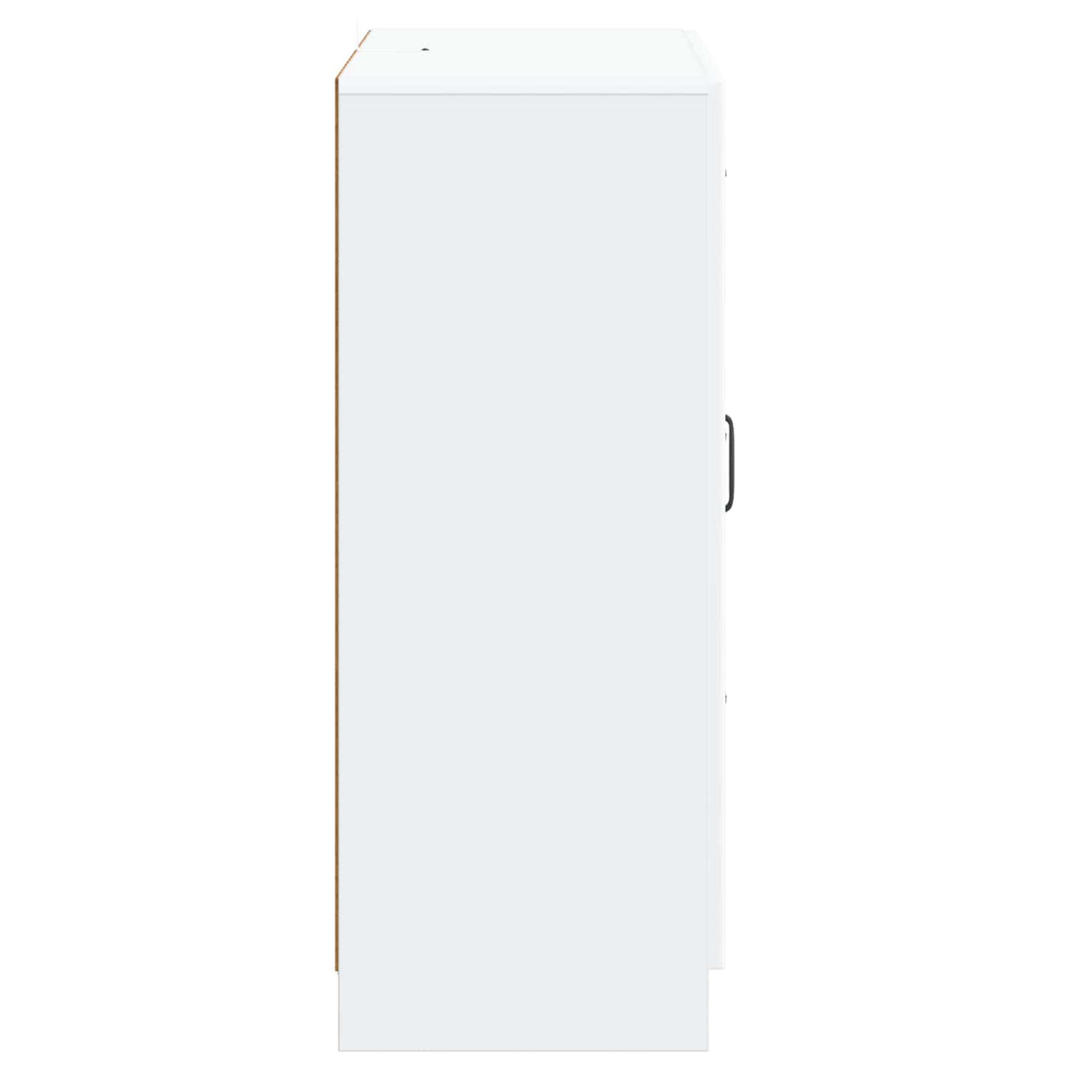 Sideboard with Drawer White 66 x 34.5 x 87 cm Engineered Wood