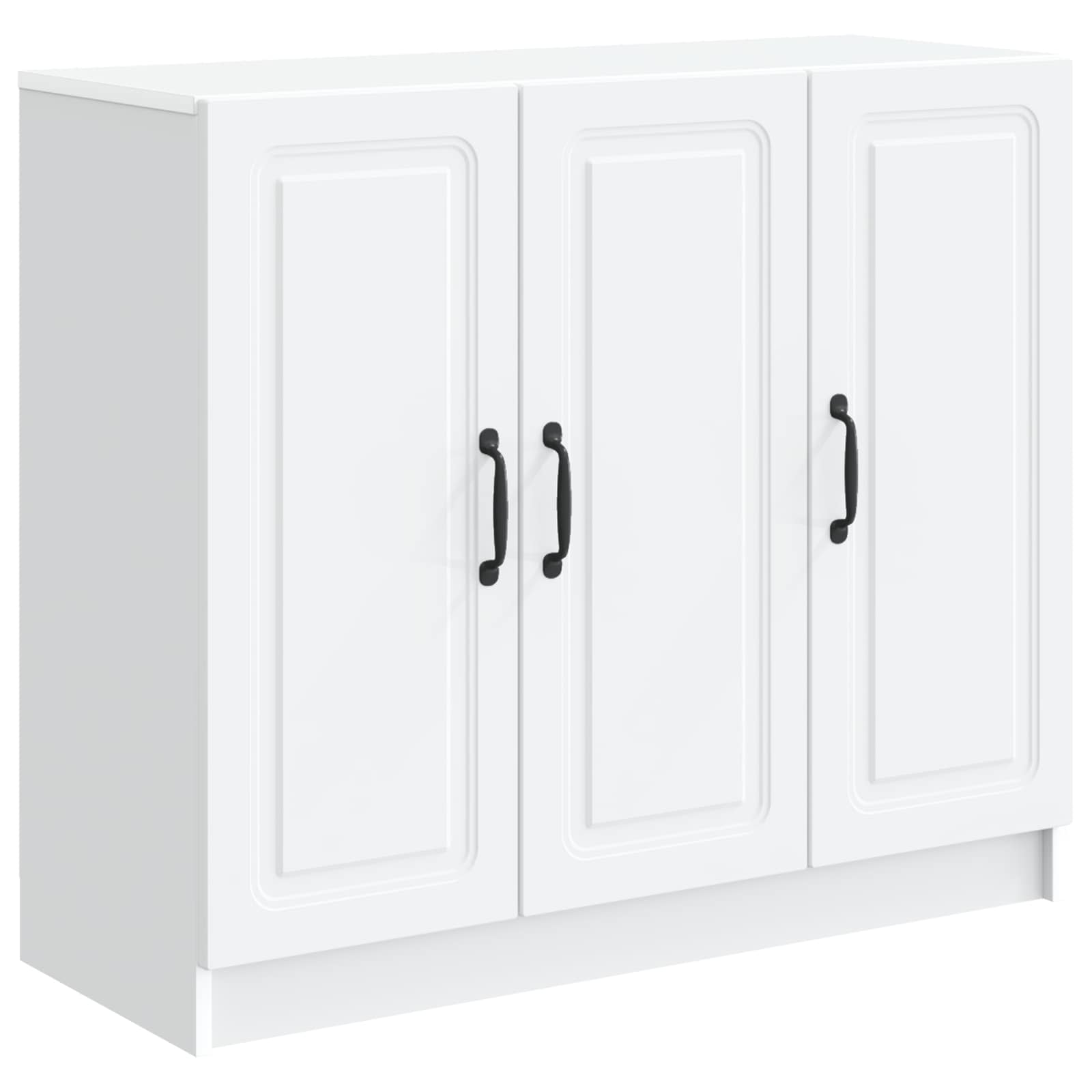 Sideboard White 89 x 34.5 x 77 cm Engineered Wood