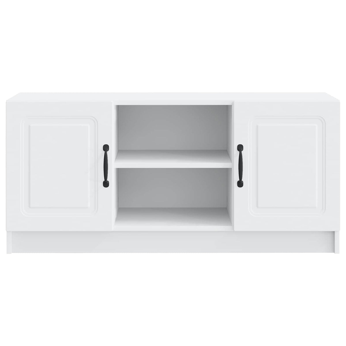 TV Cabinet White 102 x 34.5 x 47 cm Engineered Wood