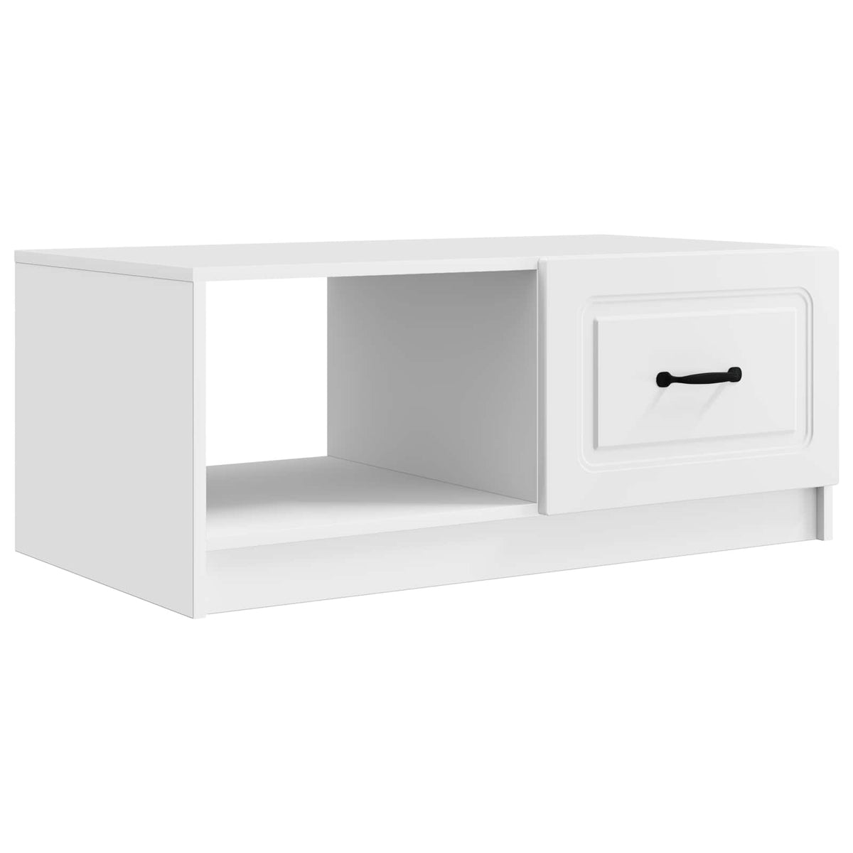 Coffee Table White 90 x 50 x 37 cm Engineered Wood