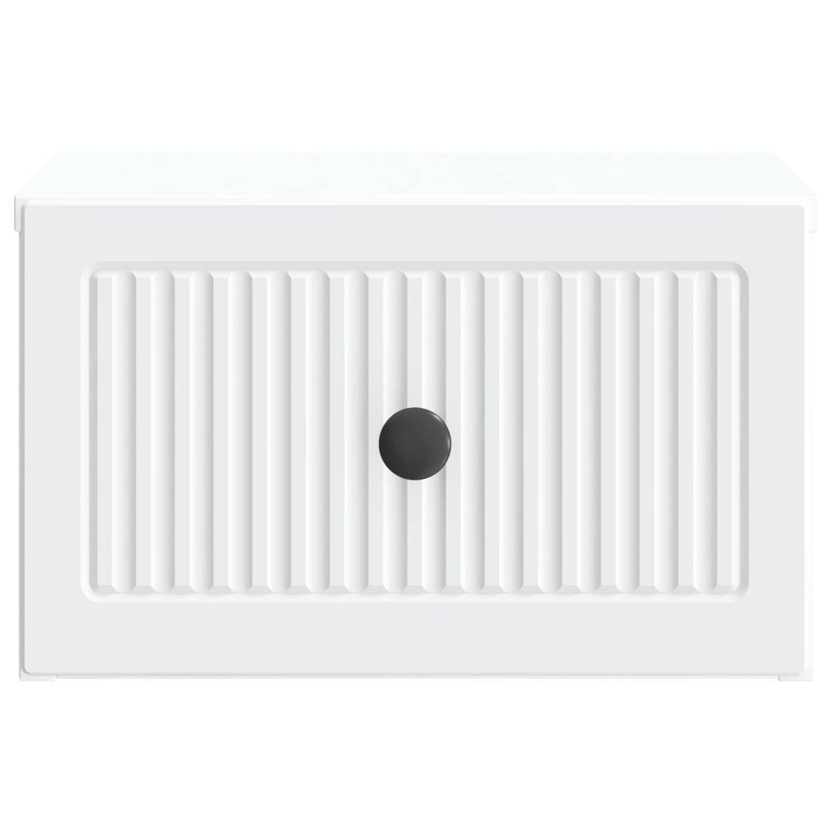 Wall-Mounted Bedside Cabinet White 33 x 34.5 x 20 cm