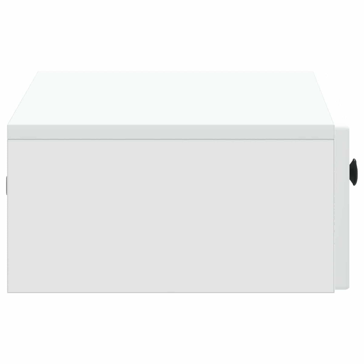 Wall-Mounted Side Table White 59 x 34.5 x 17 cm Engineered Wood