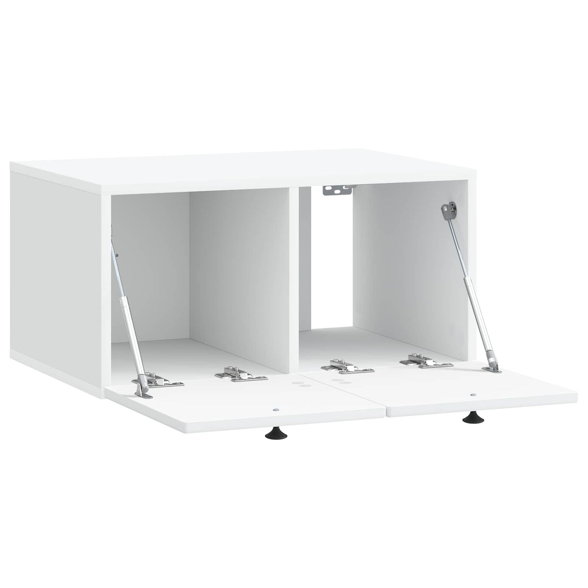 Wall-Mounted TV Cabinet White 59.5 x 41 x 30 cm Engineered Wood