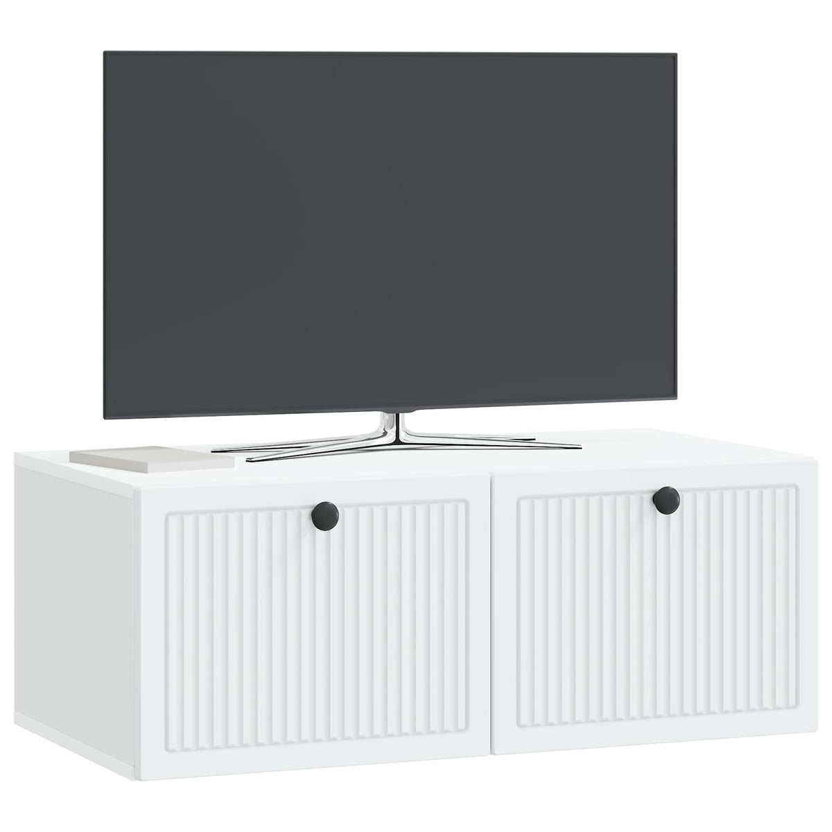 Wall-Mounted TV Cabinet White 78.5 x 41 x 30 cm Engineered Wood