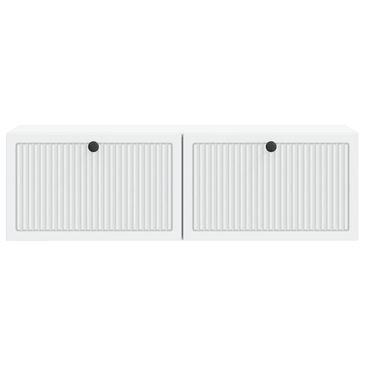 Wall-Mounted TV Cabinet White 98 x 31 x 30 cm Engineered Wood