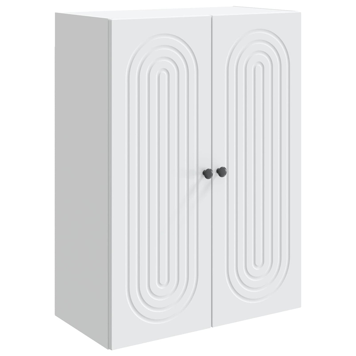 Wall-Mounted Cabinet White 66 x 34.5 x 90 cm Engineered Wood