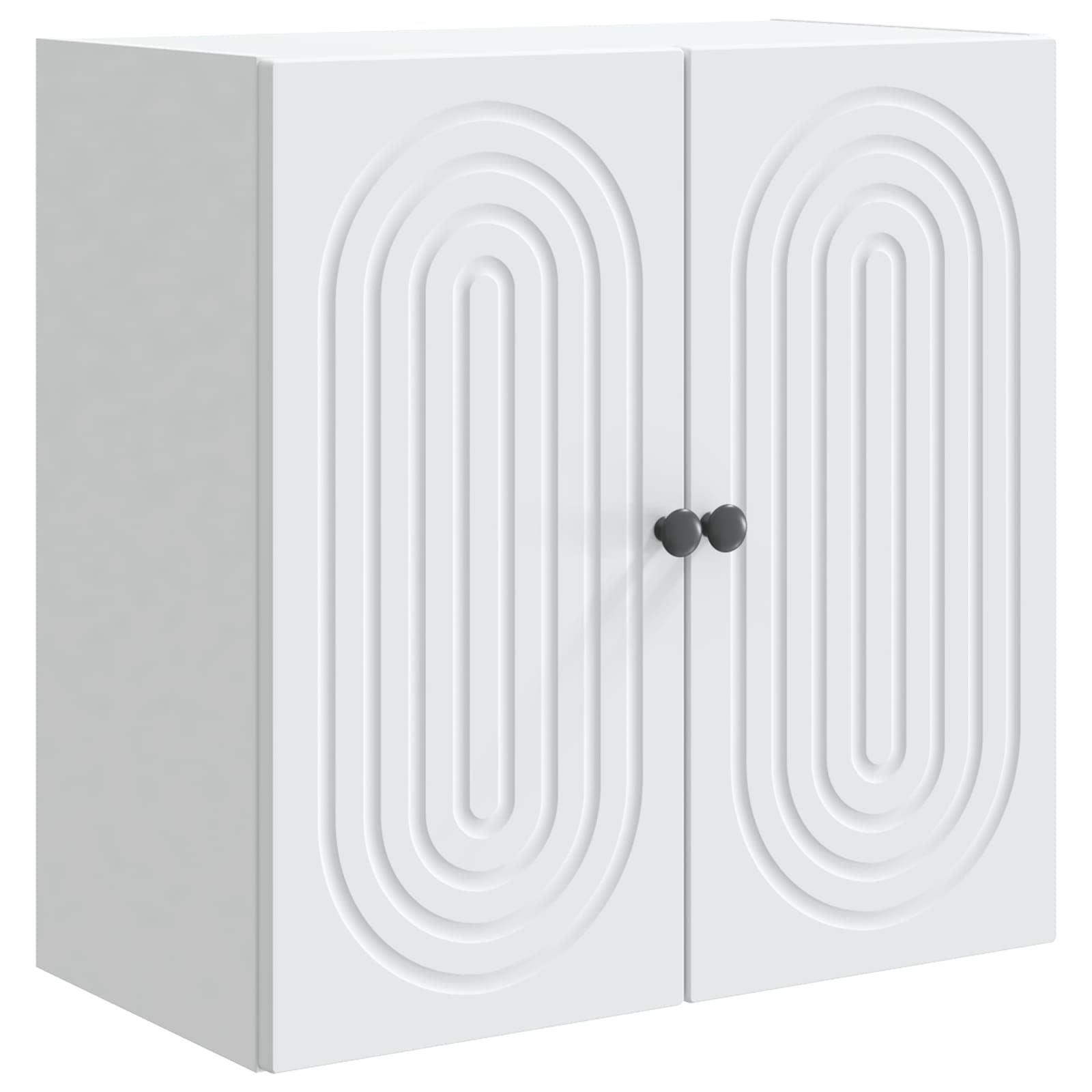 Wall-Mounted Cabinet White 59 x 31 x 60 cm Engineered Wood