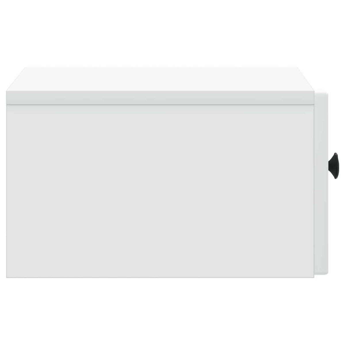 Wall-Mounted Bedside Cabinet White 33 x 34.5 x 20 cm