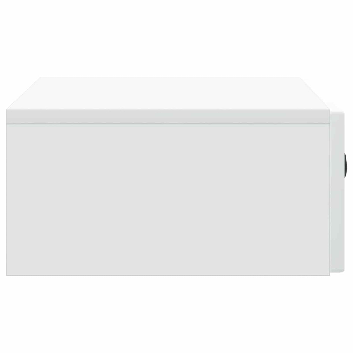Wall-Mounted Side Table White 59 x 34.5 x 17 cm Engineered Wood