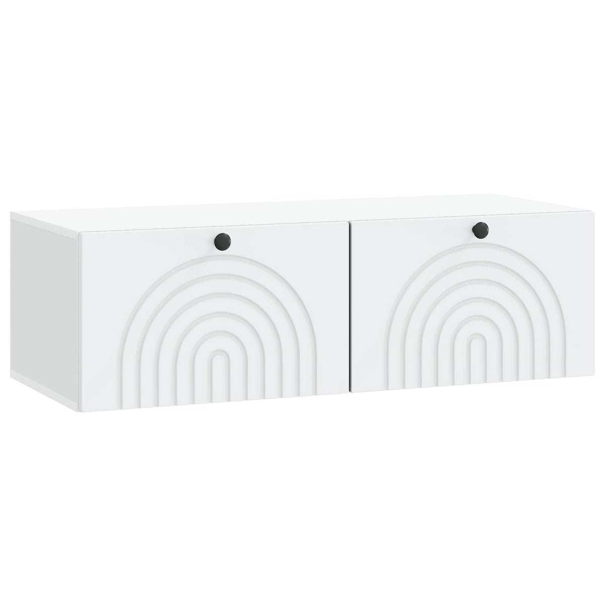 Wall-Mounted TV Cabinet White 99 x 41 x 30 cm Engineered Wood