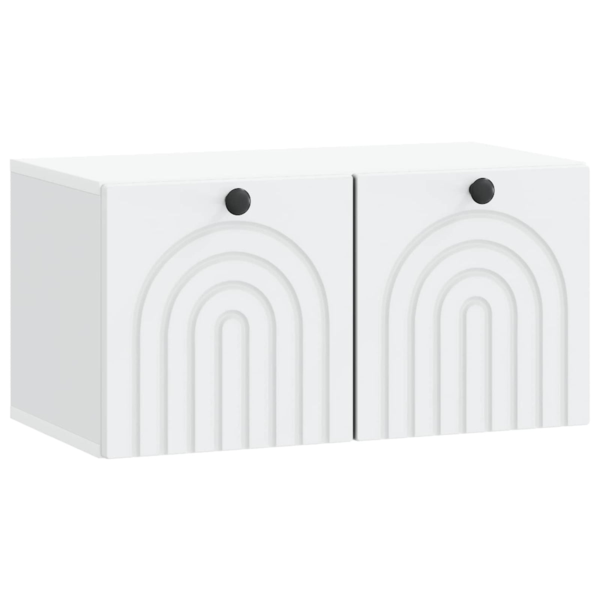 Wall-Mounted TV Cabinet White 59.5 x 31 x 30 cm Engineered Wood