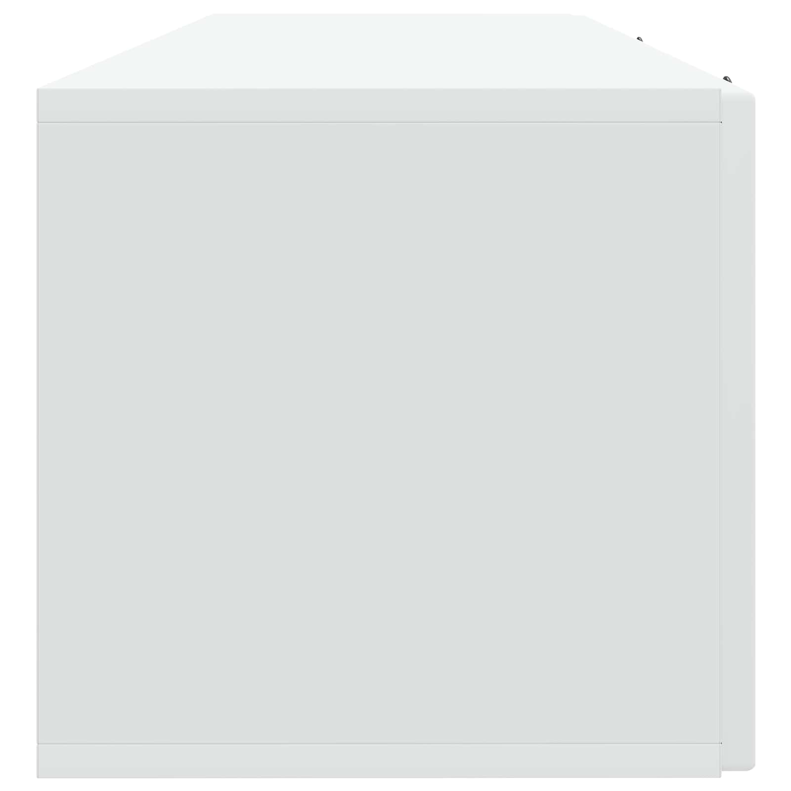 Wall-Mounted TV Cabinet White 98 x 31 x 30 cm Engineered Wood