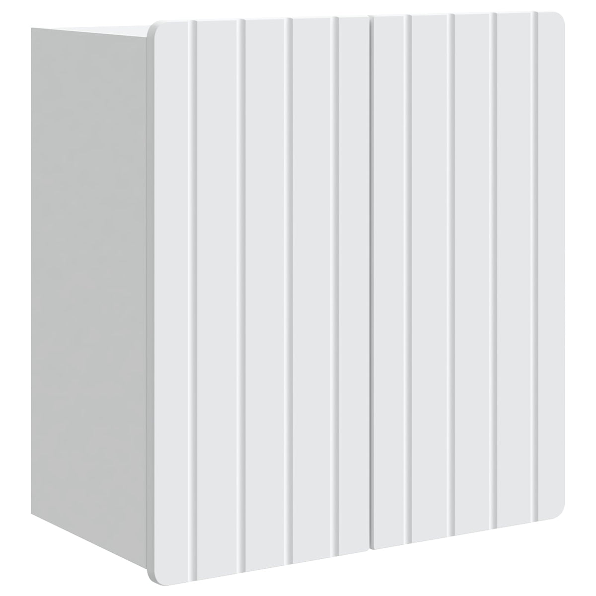 Wall-Mounted Cabinet White 59 x 31 x 64 cm Engineered Wood