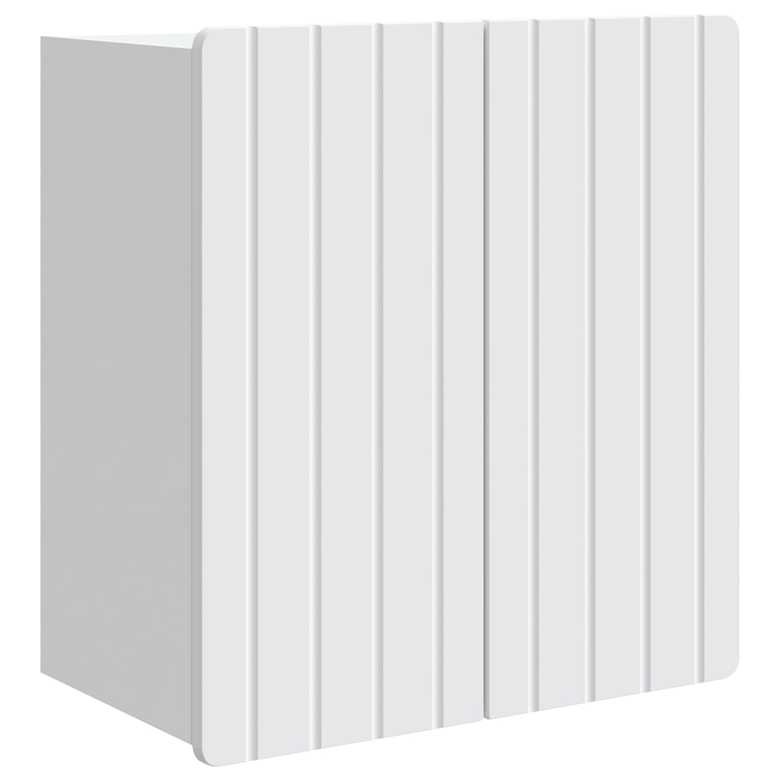 Wall-Mounted Cabinet White 59 x 31 x 64 cm Engineered Wood