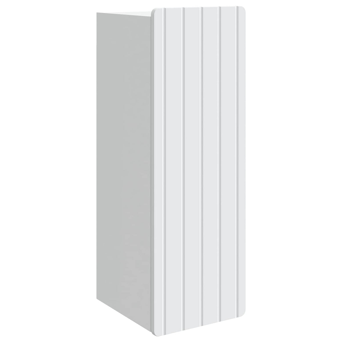 Wall-Mounted Cabinet White 33 x 34.5 x 94 cm Engineered Wood