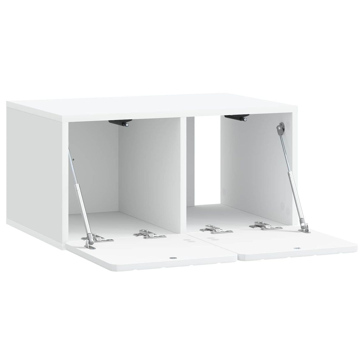 Wall-Mounted TV Cabinet White 59.5 x 41 x 30 cm Engineered Wood
