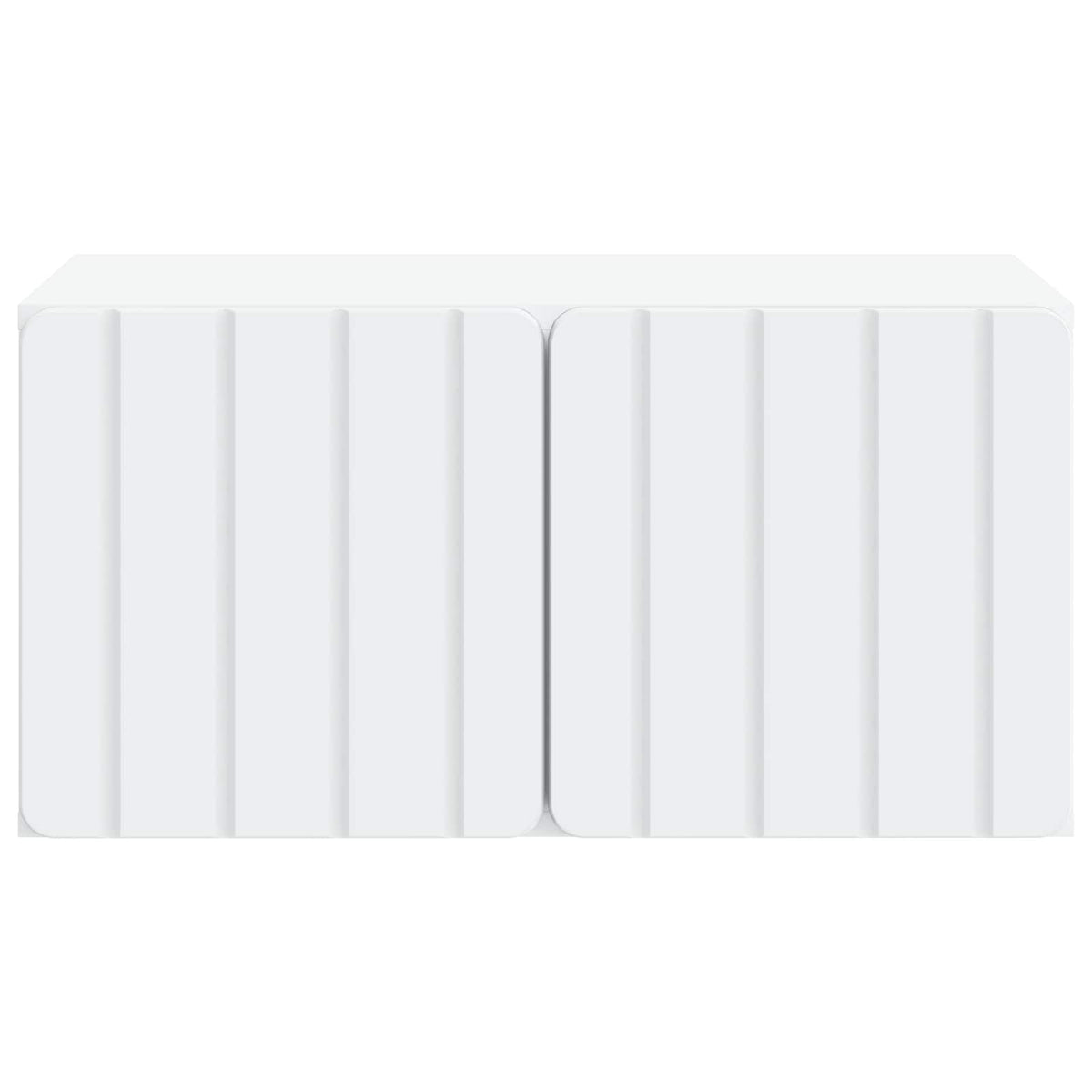 Wall-Mounted TV Cabinet White 59.5 x 41 x 30 cm Engineered Wood