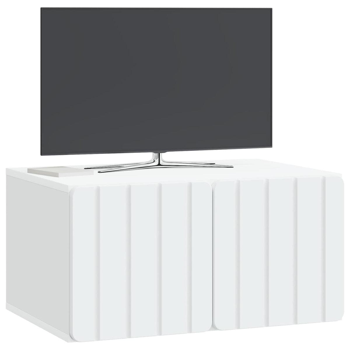 Wall-Mounted TV Cabinet White 59.5 x 41 x 30 cm Engineered Wood