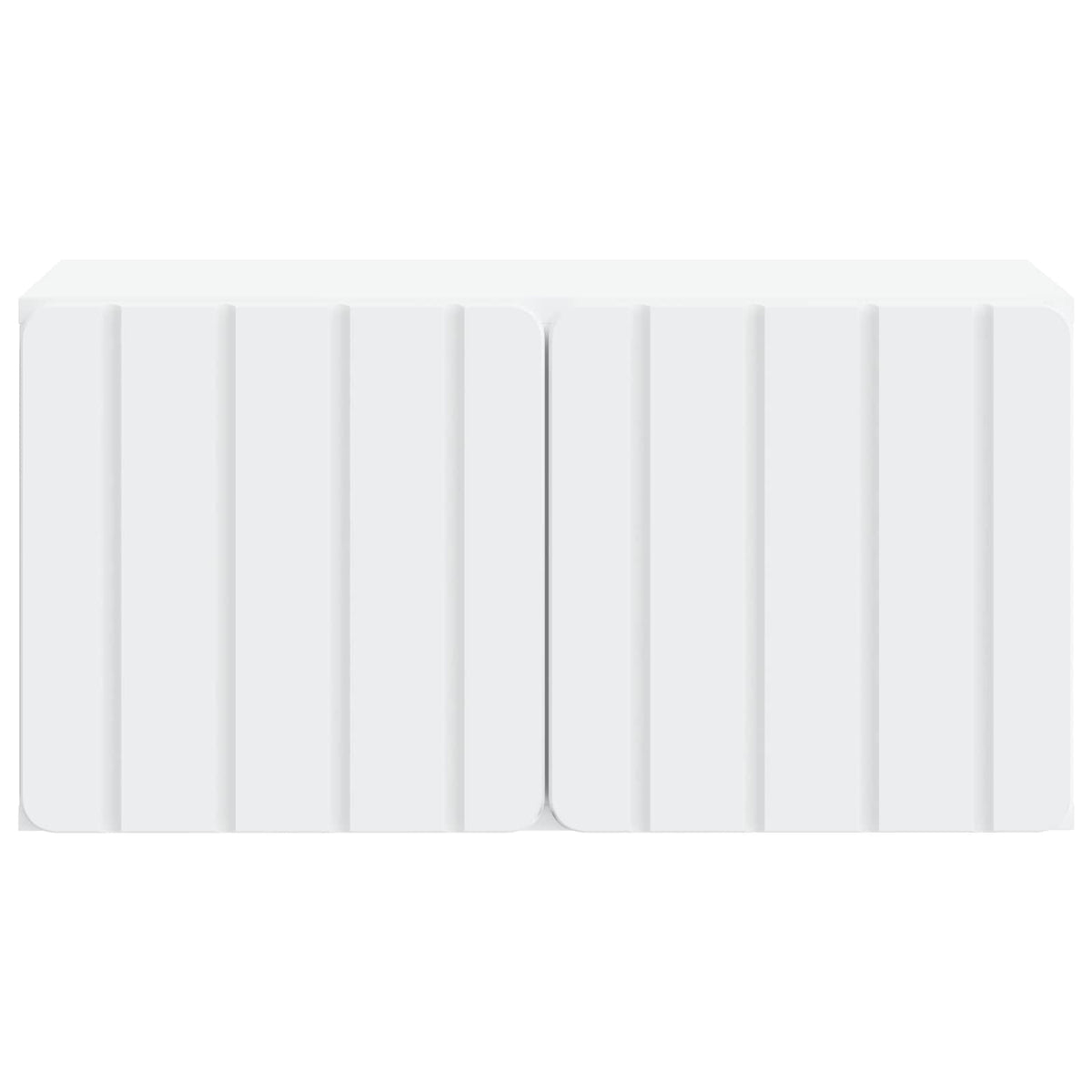 Wall-Mounted TV Cabinet 59.5 x 31 x 30 cm White Engineered Wood