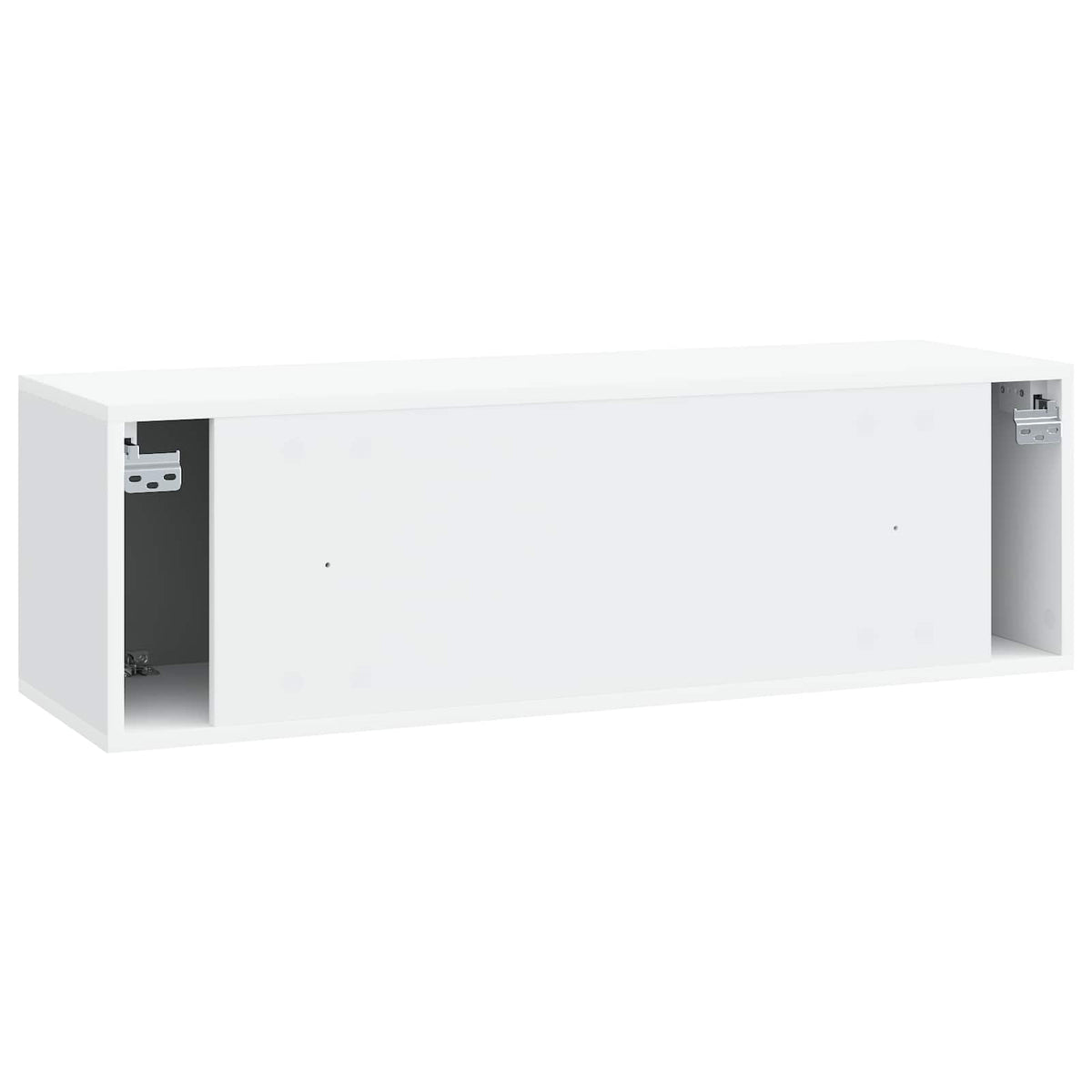 Wall-Mounted TV Cabinet White 98 x 31 x 30 cm Engineered Wood