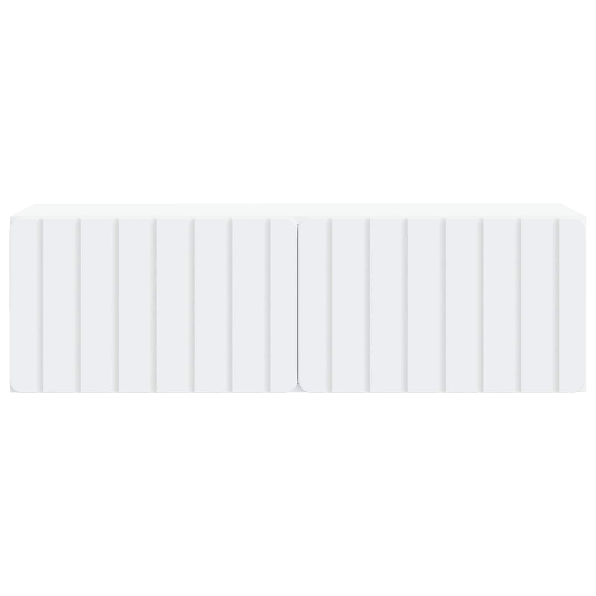 Wall-Mounted TV Cabinet White 98 x 31 x 30 cm Engineered Wood